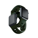 3mk SILICONE řemínek pro Apple Watch - green