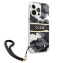 Kryt Guess GUHCP13LKCABBK iPhone 13 Pro - černá/camo