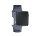 Řemínek 3mk SILICONE WATCH STRAP pro Apple Watch - šedý