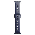 Řemínek 3mk SILICONE WATCH STRAP pro Apple Watch - šedý