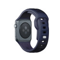 Řemínek 3mk SILICONE WATCH STRAP pro Apple Watch - šedý