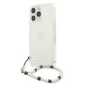 Kryt Guess GUHCP13LKPSWH pro iPhone 13 Pro - transparent