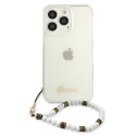 Kryt Guess GUHCP13LKPSWH pro iPhone 13 Pro - transparent