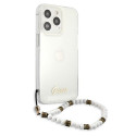 Kryt Guess GUHCP13LKPSWH pro iPhone 13 Pro - transparent