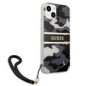 Kryt GUESS Camouflage iPhone 13 - černá/camo