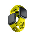 3mk silikonový řemínek pro Apple Watch 38/40/41 mm - žlutý