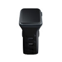 Řemínek 3mk SILICONE pro Apple Watch 38/40/41 mm - black