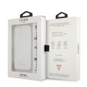 Kryt Guess GUHCP13MKPSWH pro iPhone 13 – white pearl