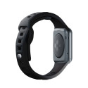Řemínek 3mk SILICONE pro Apple Watch 38/40/41 mm - black
