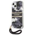 Kryt Guess GUHCP13SKCABBK pro iPhone 13 mini černý camo