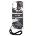 Kryt Guess GUHCP13SKCABBK pro iPhone 13 mini černý camo