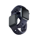 Řemínek 3mk SILICONE pro Apple Watch 38/40/41 mm – šedý