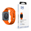 3mk PROTECTION řemínek pro Apple Watch 38/40/41 mm - oranžový