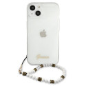 Kryt Guess GUHCP13SKPSWH pro iPhone 13 mini - pearl white
