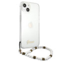 Kryt Guess GUHCP13SKPSWH pro iPhone 13 mini - pearl white