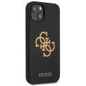 Kryt Guess Silicone 4G Logo pro iPhone 13 mini - černá