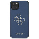 Kryt Guess GUHCP13SSA4GSBL pro iPhone 13 mini - modrý