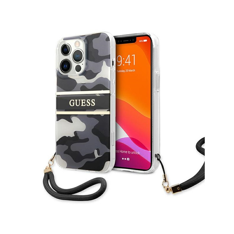 Kryt Guess GUHCP13XKCABBK pro iPhone 13 Pro Max - černá/black