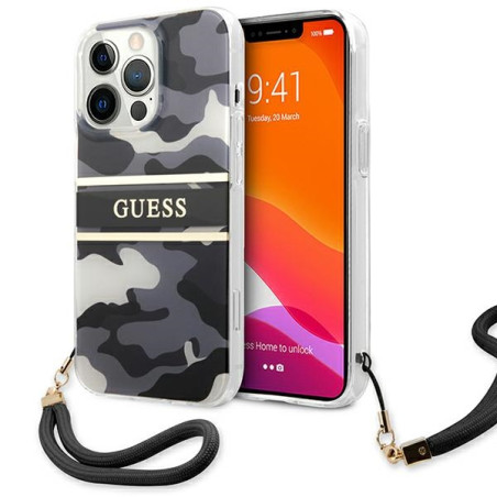 Kryt Guess GUHCP13XKCABBK iPhone 13 Pro Max černá