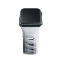 Řemínek 3mk SILICONE WATCH STRAP pro Apple Watch - white