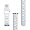 Řemínek 3mk SILICONE WATCH STRAP pro Apple Watch - white