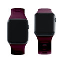 3mk PROTECTION řemínek pro Apple Watch 42/44/45/49 - burgundy
