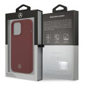 Kryt Mercedes SILICONE LINE iPhone 13 Pro / 13 - červený