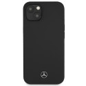 Kryt Mercedes SILICONE LINE iPhone 13 mini - černý