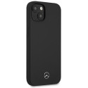 Kryt Mercedes SILICONE LINE iPhone 13 mini - černý