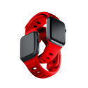 Řemínek 3mk Silicone Watch Strap pro Apple Watch 38/40/41 mm - červ