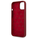 Kryt Mercedes SILICONE LINE pro iPhone 13 mini - červený
