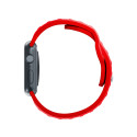 Řemínek 3mk Silicone Watch Strap pro Apple Watch 38/40/41 mm - červ