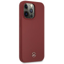 Kryt Mercedes Silicone Line pro iPhone 13 Pro Max - červený