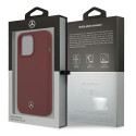 Kryt Mercedes Silicone Line pro iPhone 13 Pro Max - červený