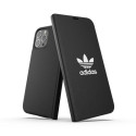 Pouzdro adidas OR Booklet Case BASIC iPhone 12 Pro Max černá/bílá