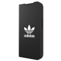 Kryt Adidas OR Booklet Case BASIC pro iPhone 13 – černá/bílá