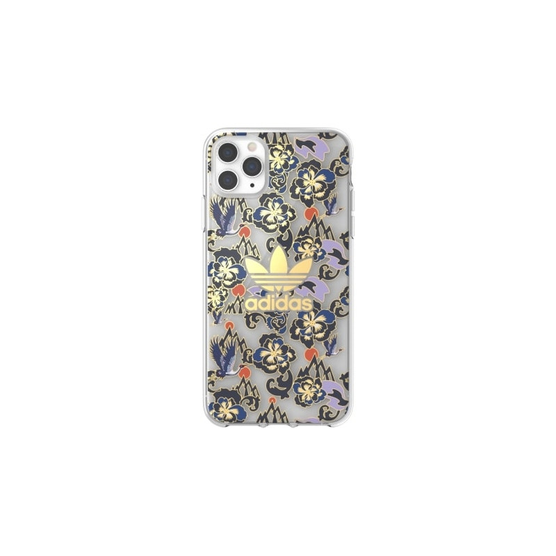 Kryt Adidas OR Clear Case CNY AOP pro iPhone 11 Pro Max - zlatá