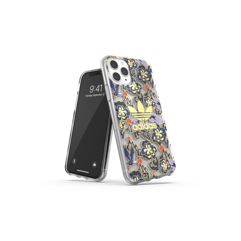 Kryt Adidas CLEAR CASE CNY AOP pro iPhone 11 Pro - zlatý/gold