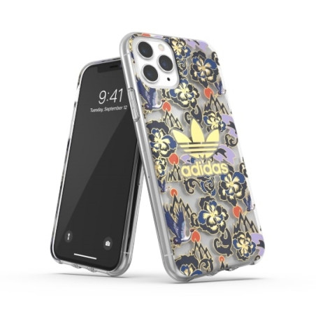 Kryt Adidas CLEAR CASE CNY AOP iPhone 11 Pro - zlatý