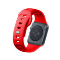 3mk PROTECTION SILICONE řemínek Apple Watch - červený