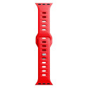 3mk PROTECTION SILICONE řemínek Apple Watch - červený