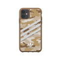 Kryt Adidas OR Molded Case CAMO pro iPhone 11 Pro - hnědý