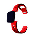 3mk PROTECTION SILICONE řemínek Apple Watch - červený