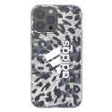 Kryt Adidas OR SnapCase Leopard pro iPhone 13 Pro Max - šedá