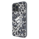 Kryt Adidas OR SnapCase Leopard pro iPhone 13 Pro Max - šedá