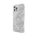 Kryt Adidas OR SnapCase CAMO pro iPhone 12 Pro Max - transparentní