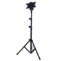 AG PREMIUM Teleskopický kovový stativ/tripod pro tablet (8-11"), černý