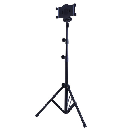 AG PREMIUM Teleskopický kovový stativ/tripod pro tablet (8-11"), černý