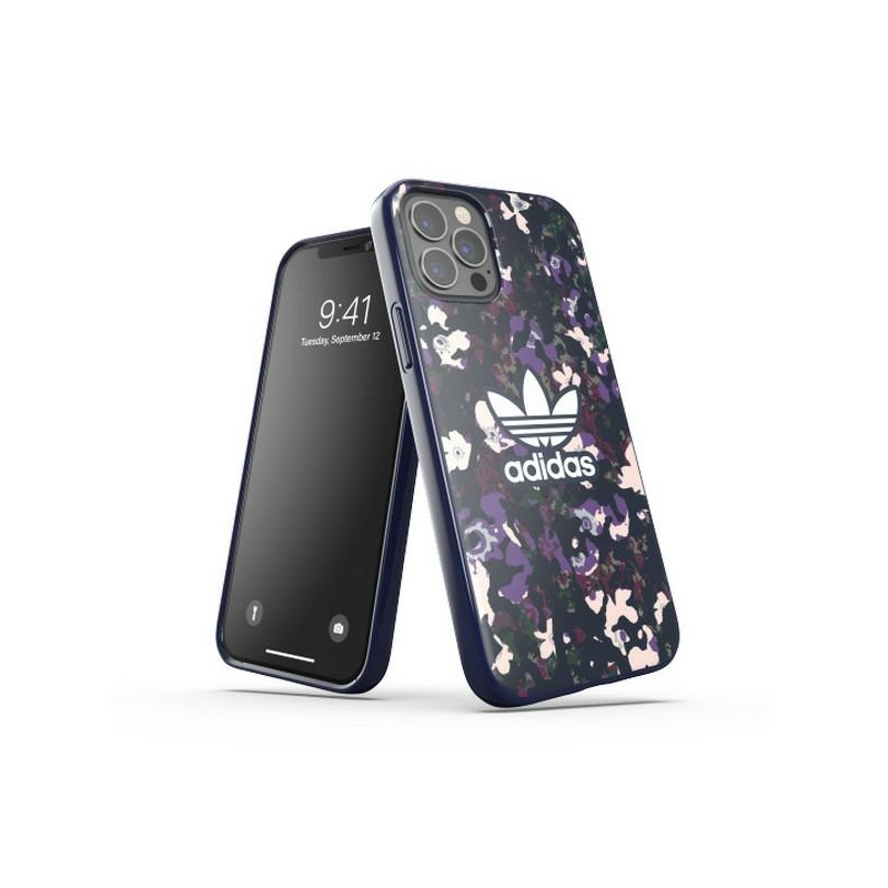 Kryt Adidas OR SnapCase GRAPHIC pro iPhone 12 Pro / iPhone 12 - lilac