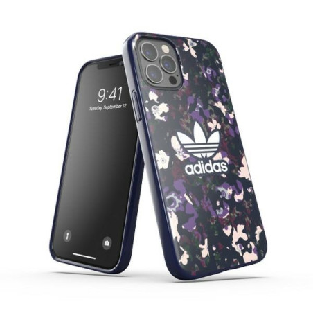 Kryt Adidas OR SnapCase GRAPHIC pro iPhone 12 Pro / 12 - lilac